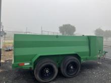 990 FUEL TRAILER NO PAPER W/GAS POWERED PUMP & HOSE REEL