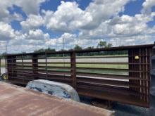 24FT FREE STANDING W/ 1-12FT  GATE