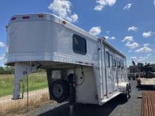 2001 CHEROKEE HORSE TRAILER VIN # 4BJHG192910003773W/TITLE JACK CONTROL IN OFFICE