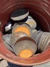 BARRELL 8'' CAPS APPROX 200PC