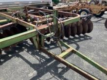 JD 210 DOUBLE OFFSET DISC 21'' FRONT BLADES NO WELDS 21 1/2 REAR BLADES CLEAN DISC