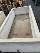 4FT X8FT CONCRETE WATER TROUGH