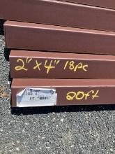 2"X8"X20FT BASE ANGLE
