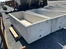 CONCRETE 250 GAL WATER TROUGH