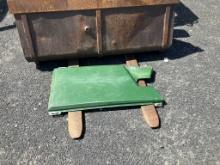 JD 870 TRACTOR W/ KELLY LOADER 462 HRS 4X4 BUCKET FORKS