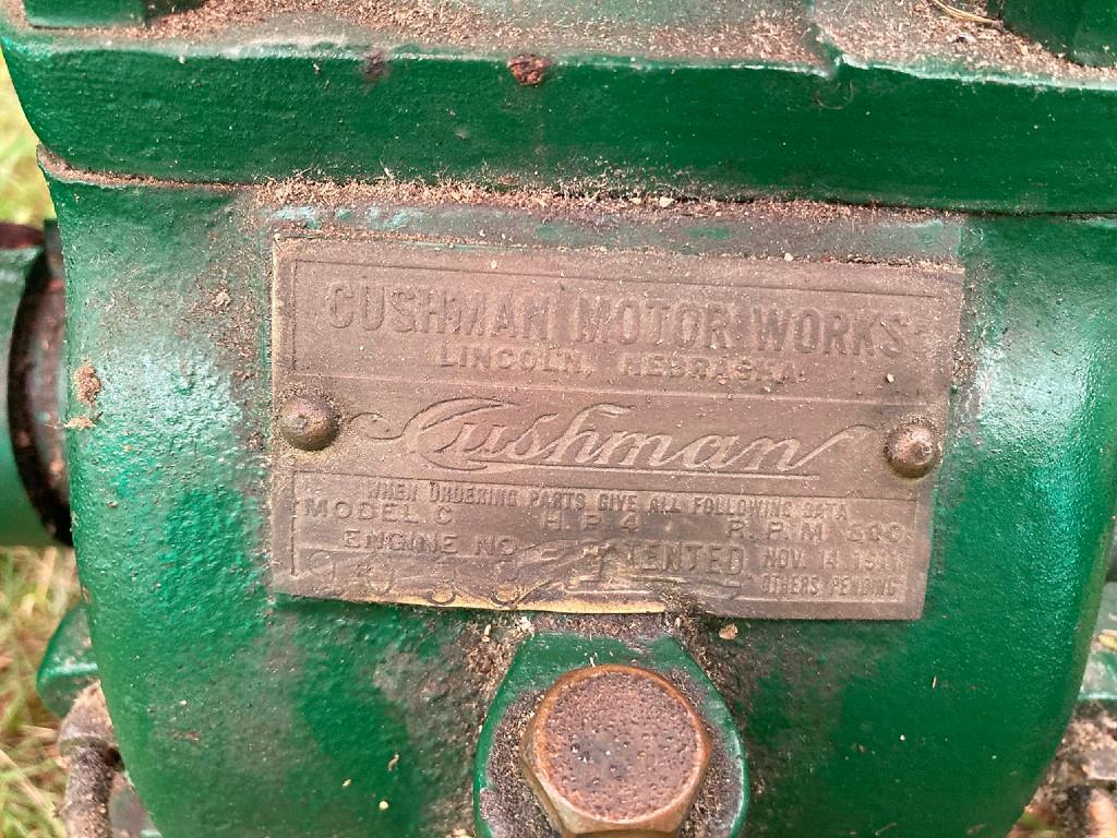 Cushman Model C Hit & Miss Engine