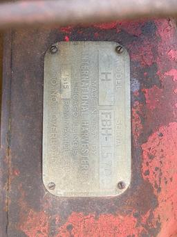 Farmall H Tractor Wide Front
