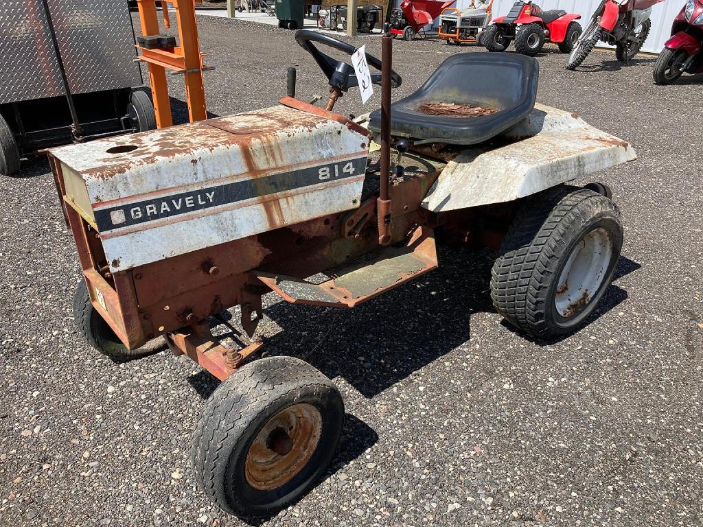Gravely 814 Riding Mower (Parts)