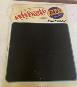 Unbelievable Dad's Root Beer Chalkboard