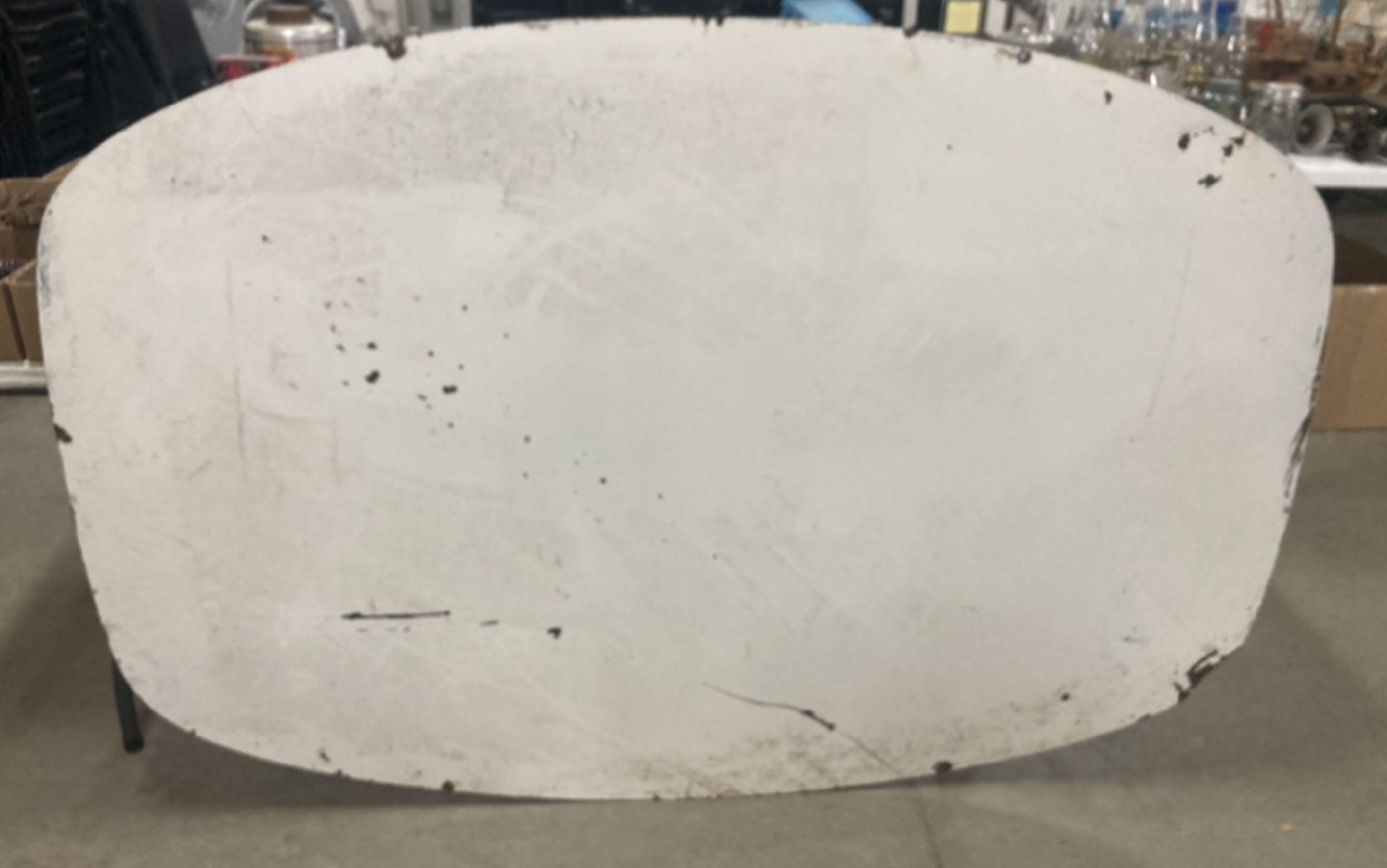 Boron Porcelain Sign
