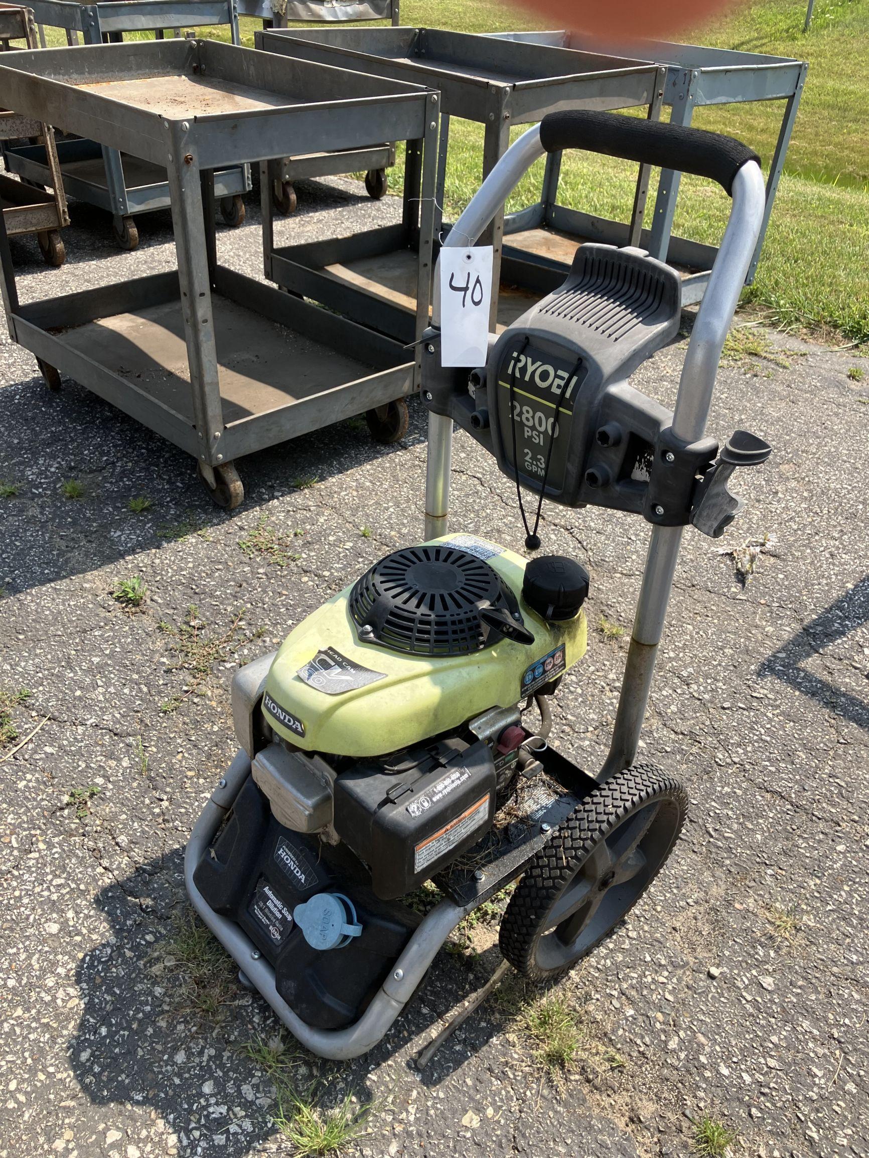 Ryobi 2800 PSI Powerwasher