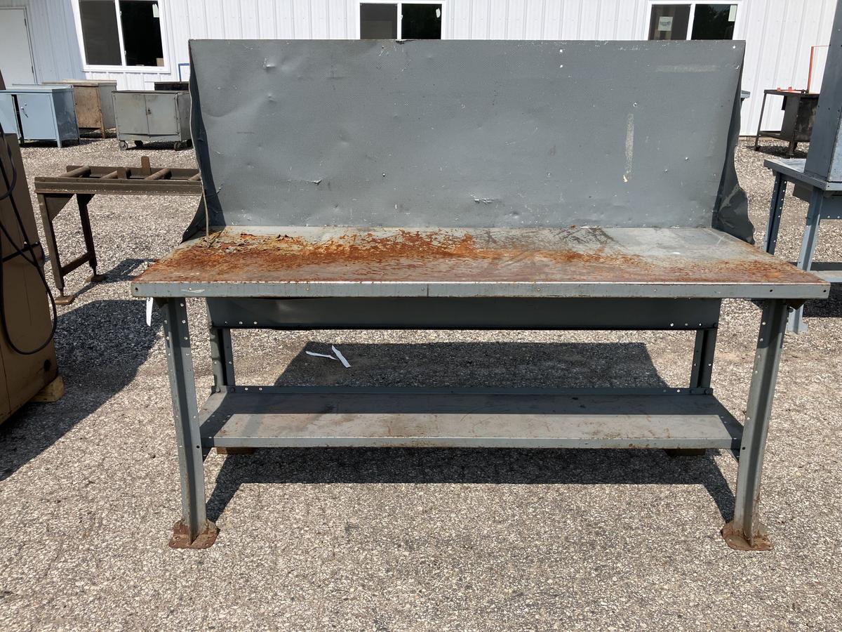 72" Metal Work Bench