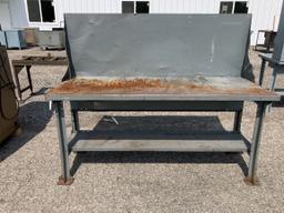72" Metal Work Bench