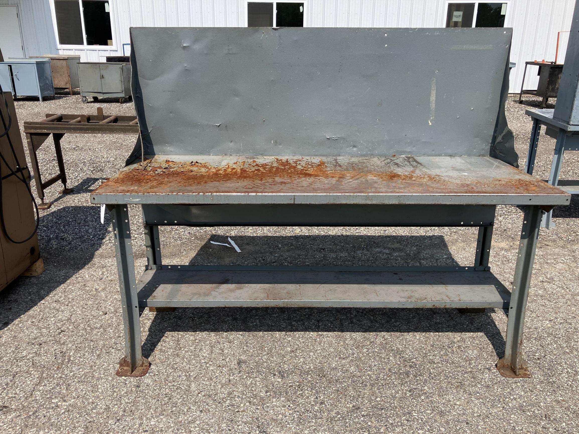 72" Metal Work Bench