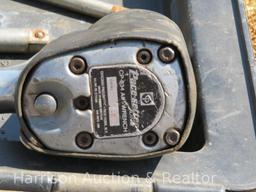 Craftsman Sockets in case with Pace Setter Line CP 834 Air Wrench