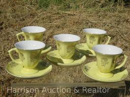 SET OF 6 TEA CUP AND SAUCER