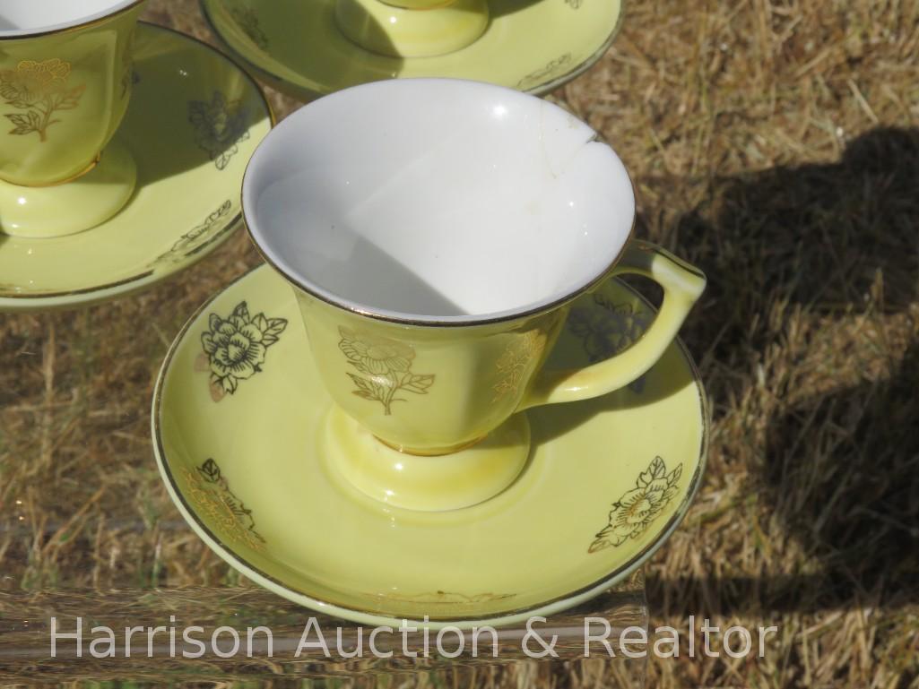 SET OF 6 TEA CUP AND SAUCER