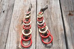Selulose harness red and white rings