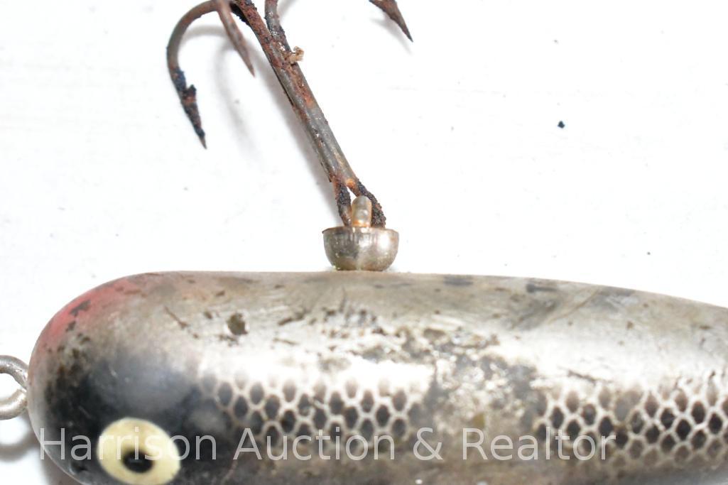 2 Vintage 3 in Heddon Baby Torpedo