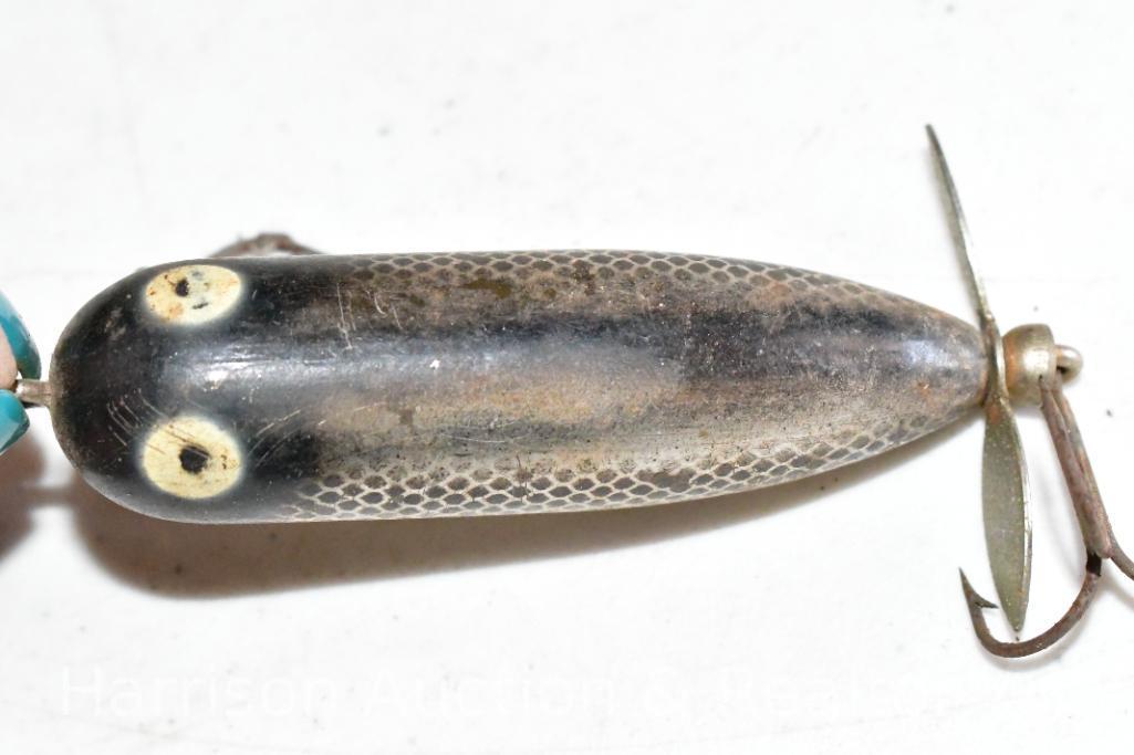 2 Vintage 3 in Heddon Baby Torpedo