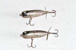 2 Vintage 3 in Heddon Baby Torpedo