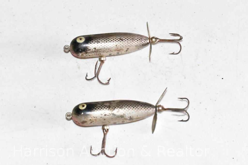 2 Vintage 3 in Heddon Baby Torpedo