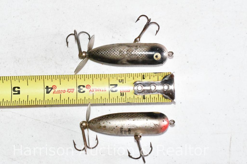 2 Vintage 3 in Heddon Baby Torpedo
