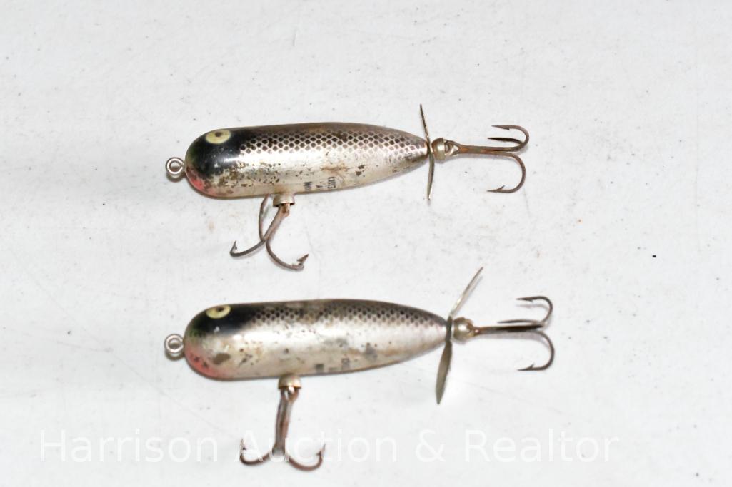 2 Vintage 3 in Heddon Baby Torpedo