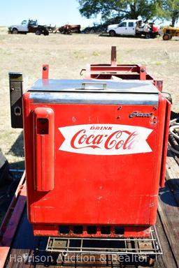 Vintage 1950 Glasco Coca Cola vending machine