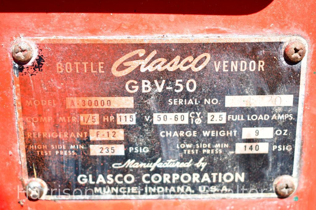 Vintage 1950 Glasco Coca Cola vending machine