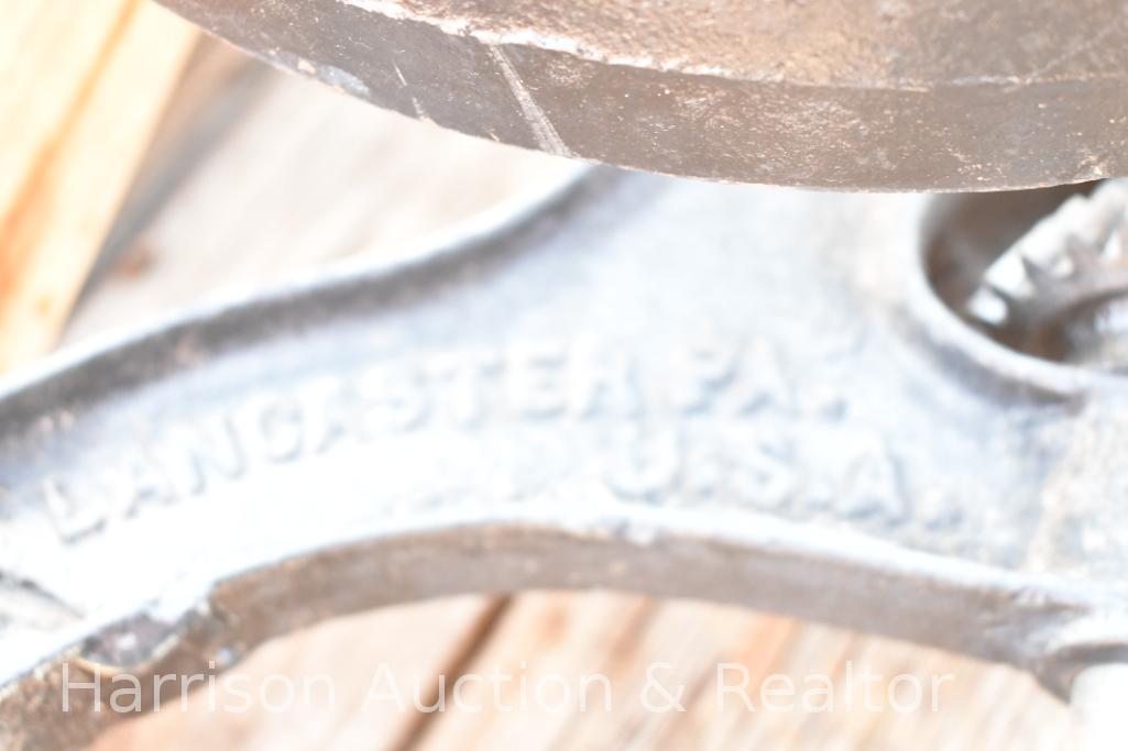 antique Vintage Primitive Champion Blower and Forge Cast Iron Drill Press