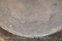 11 inch no 6 cast-iron skillet with lid