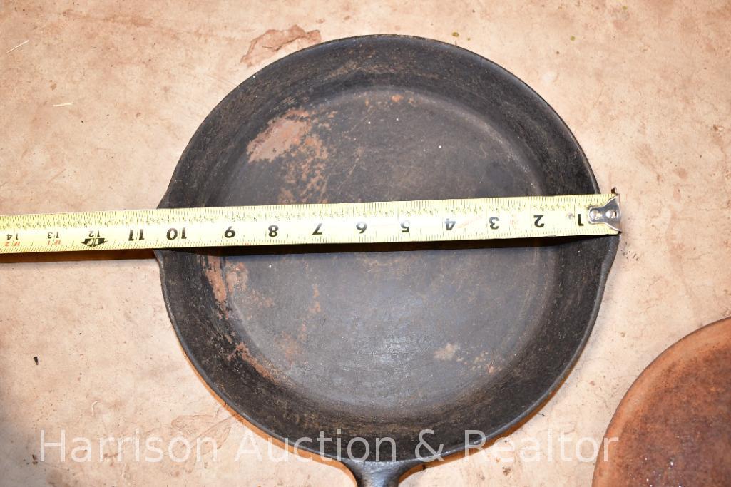 11 inch no 6 cast-iron skillet with lid