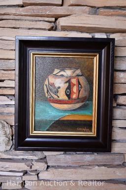 Original Canvas Painting signed by artist.