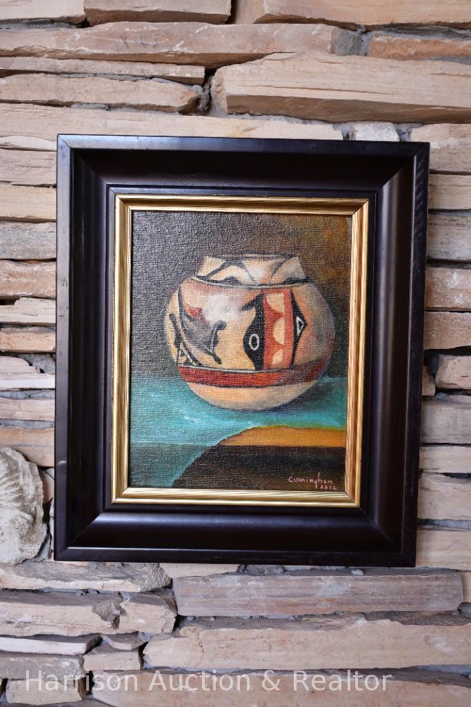 Original Canvas Painting signed by artist.