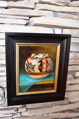 Original Canvas Painting signed by artist.