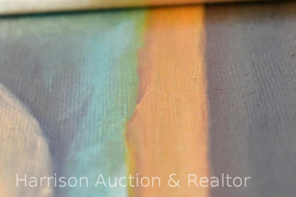 Original Canvas Painting signed by artist.