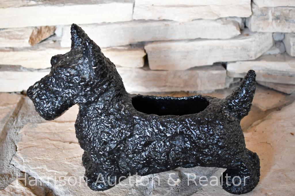 Scottish Terrier Black Planter