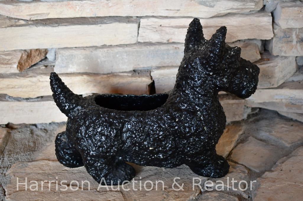 Scottish Terrier Black Planter