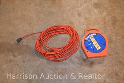 50 foot extension cord and a store a cord Extension cord