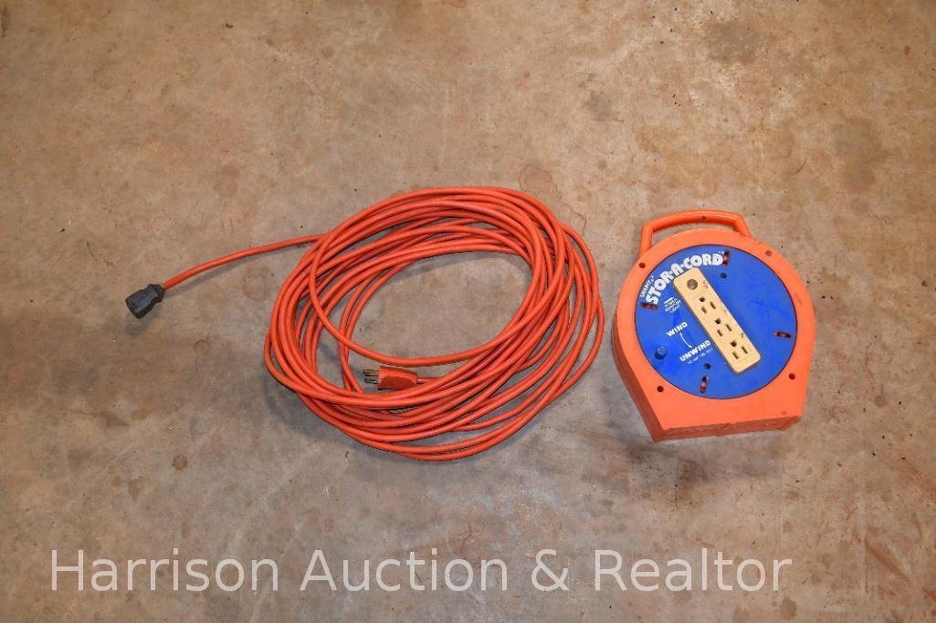 50 foot extension cord and a store a cord Extension cord
