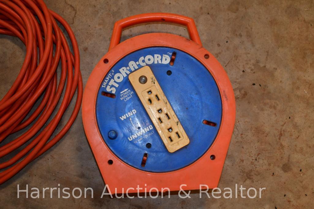 50 foot extension cord and a store a cord Extension cord