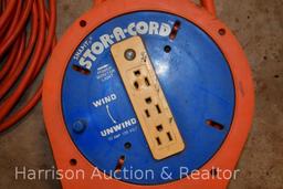 50 foot extension cord and a store a cord Extension cord