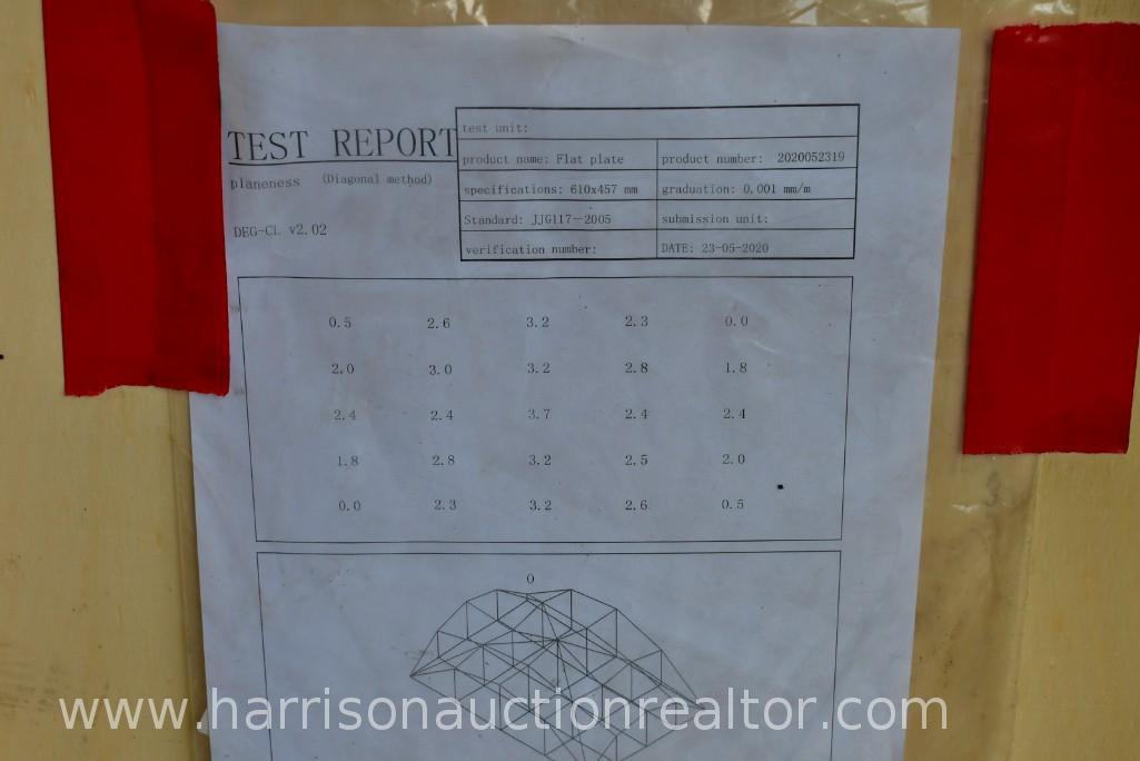 GRANITE SURFACE PLATES 18X24X3IN