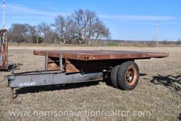 14FT X 8FT SHOP BUILT BUMPER TRAILER