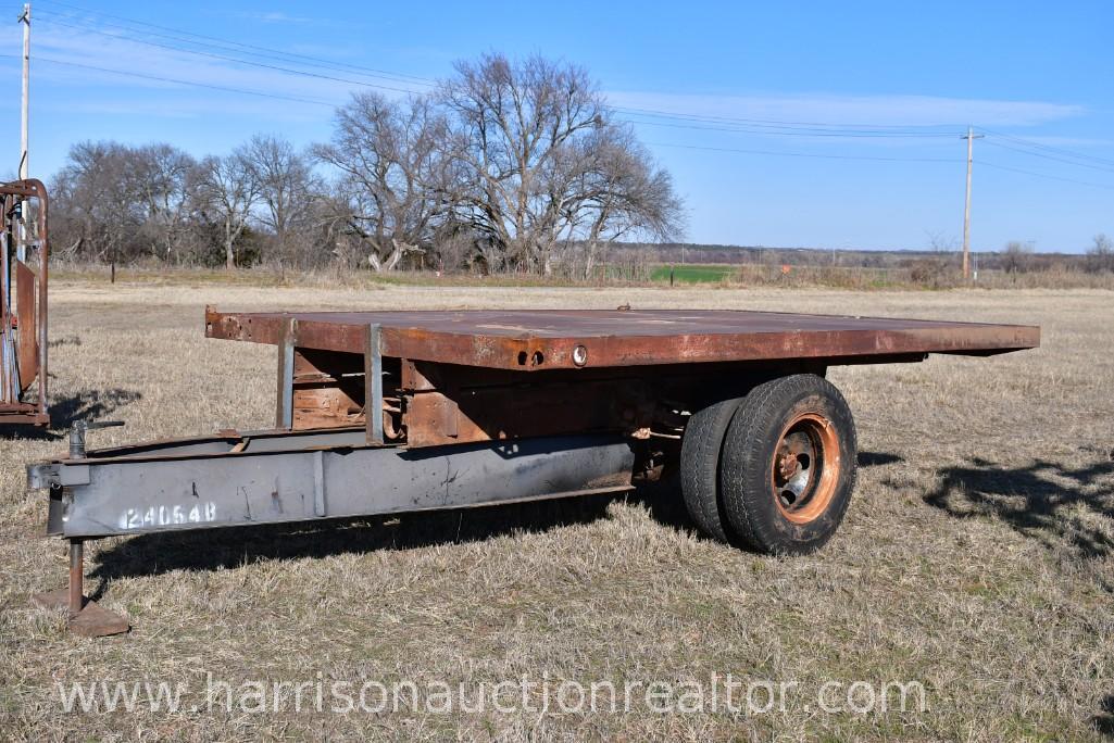 14FT X 8FT SHOP BUILT BUMPER TRAILER
