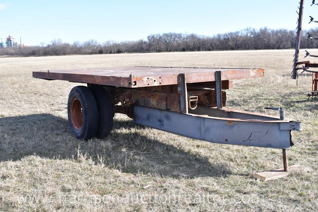 14FT X 8FT SHOP BUILT BUMPER TRAILER