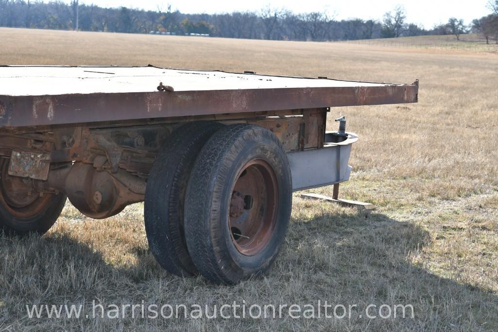 14FT X 8FT SHOP BUILT BUMPER TRAILER