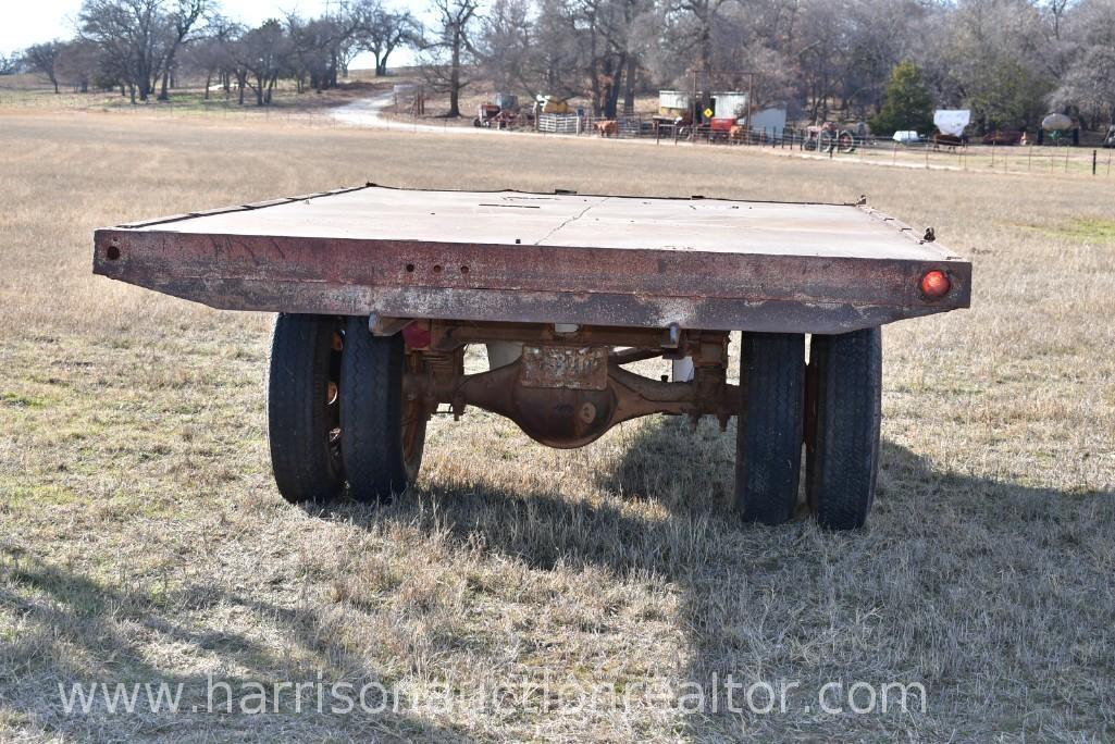 14FT X 8FT SHOP BUILT BUMPER TRAILER