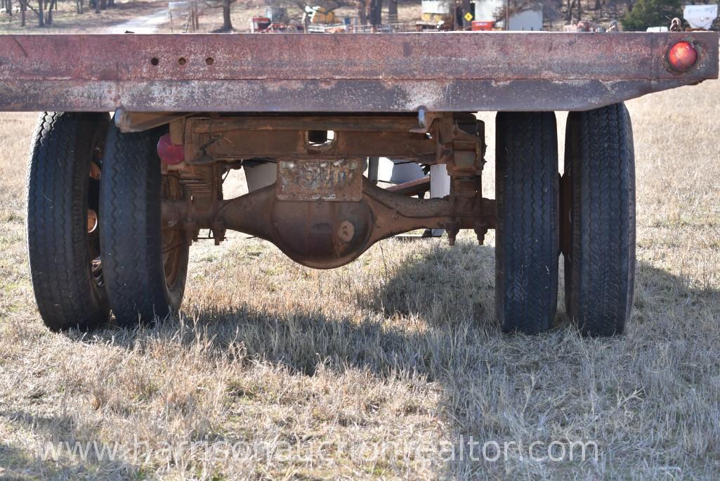 14FT X 8FT SHOP BUILT BUMPER TRAILER